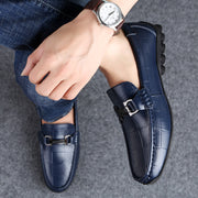 Men Leather Casual Loafers Shoes