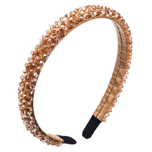 Beaded Fine-edge  Hairband