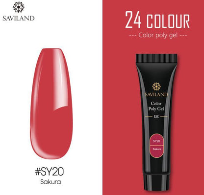 Multi color Nail gel
