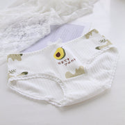 Woman Avocado Cotton Underwear