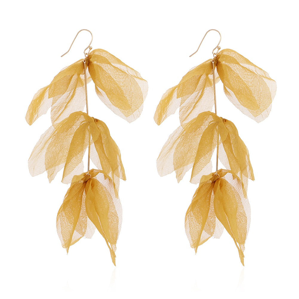 Multi fabric Earrings