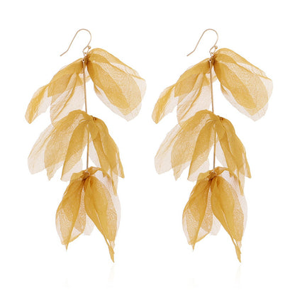 Multi fabric Earrings