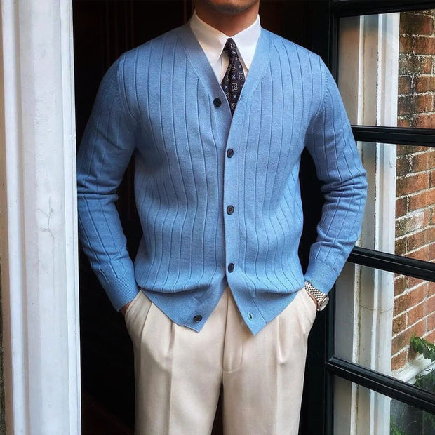 Men Knitted Cardigan