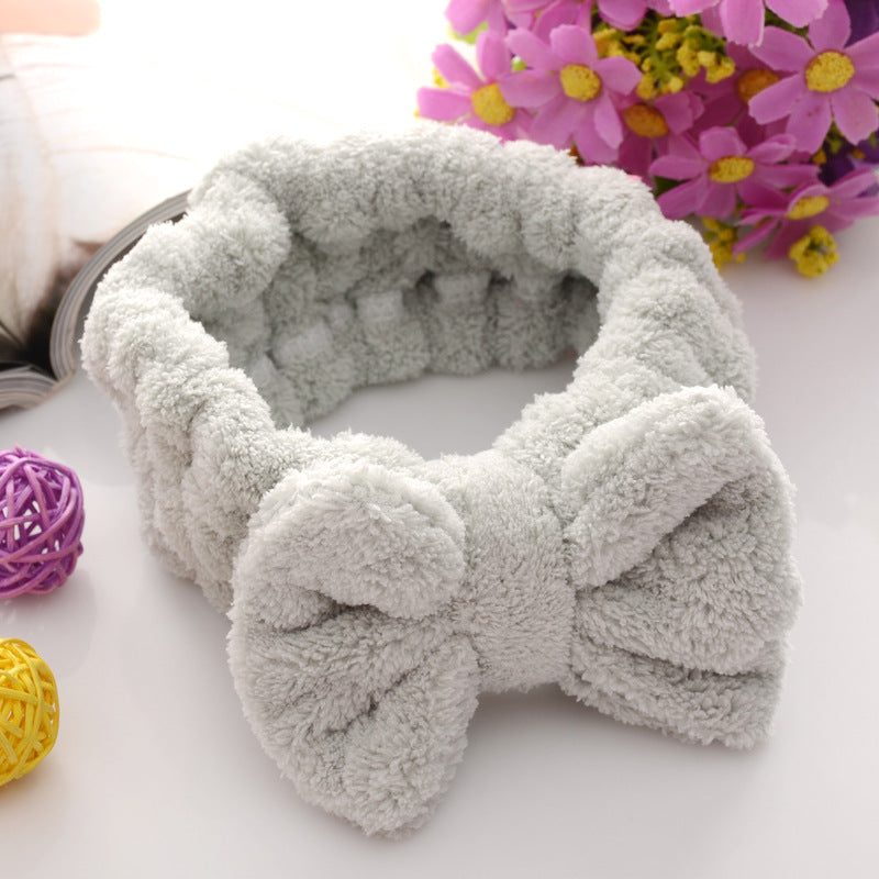 Face wash head band