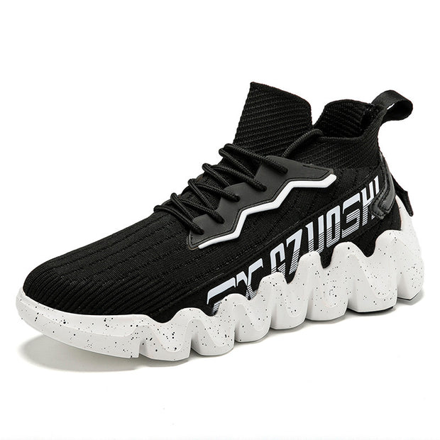 Men's lightweight platform casual sneakers