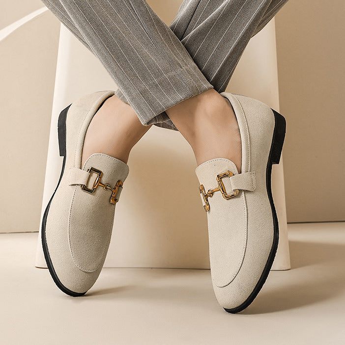 Men's Suede Loafers Shoes