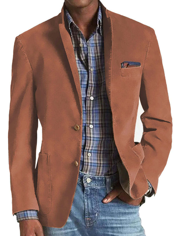 Men Denim Casual Blazer