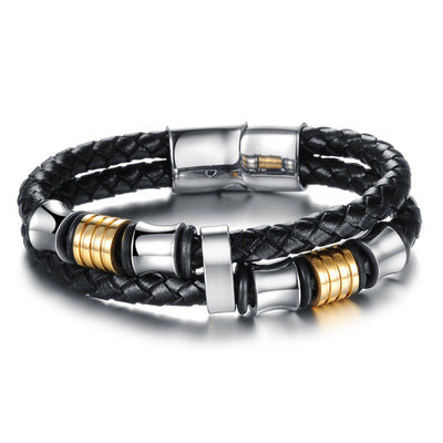 Men Knitted Magnetic Hand Bracelet