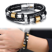 Men Knitted Magnetic Hand Bracelet