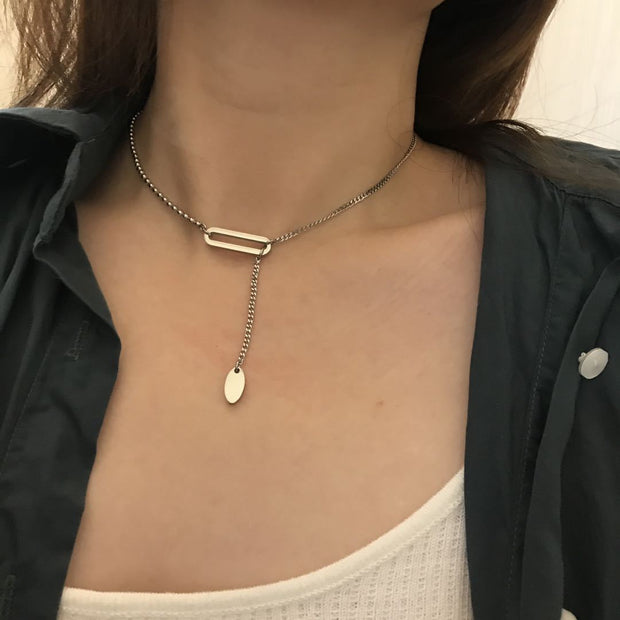 Simple personalized fashion necklace