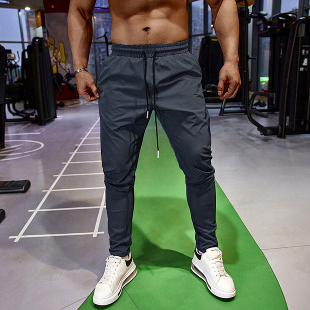 Men Workout IceSilk Pants