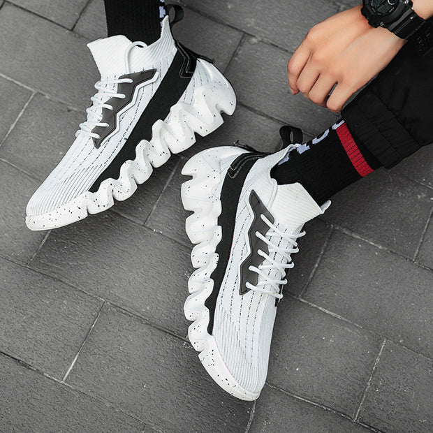 Men's lightweight platform casual sneakers