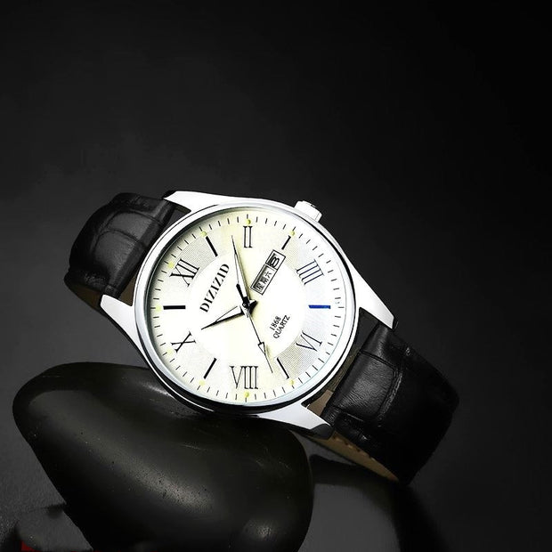 Leather Automatic Watch