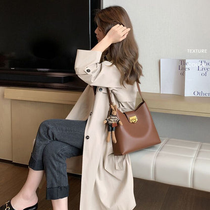 Bucket shoulder Bags