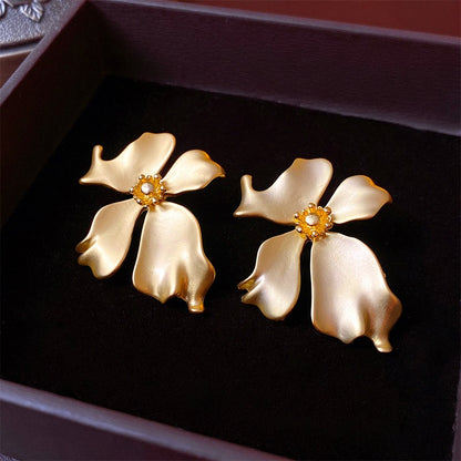 Exaggerated Flower Earrings