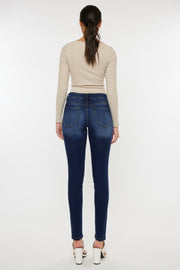 Kancan Mid Rise Gradient Skinny Jeans