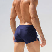 Men's Swim Shorts With Vertical Zipper