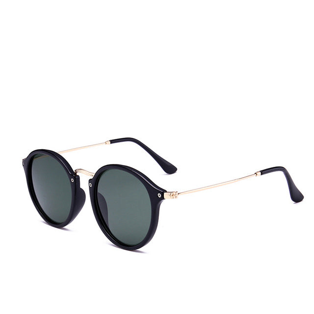 Metal Round Sunglasses For