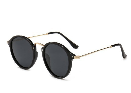 Metal Round Sunglasses For