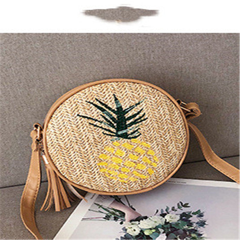 Women crossbody Straw bag