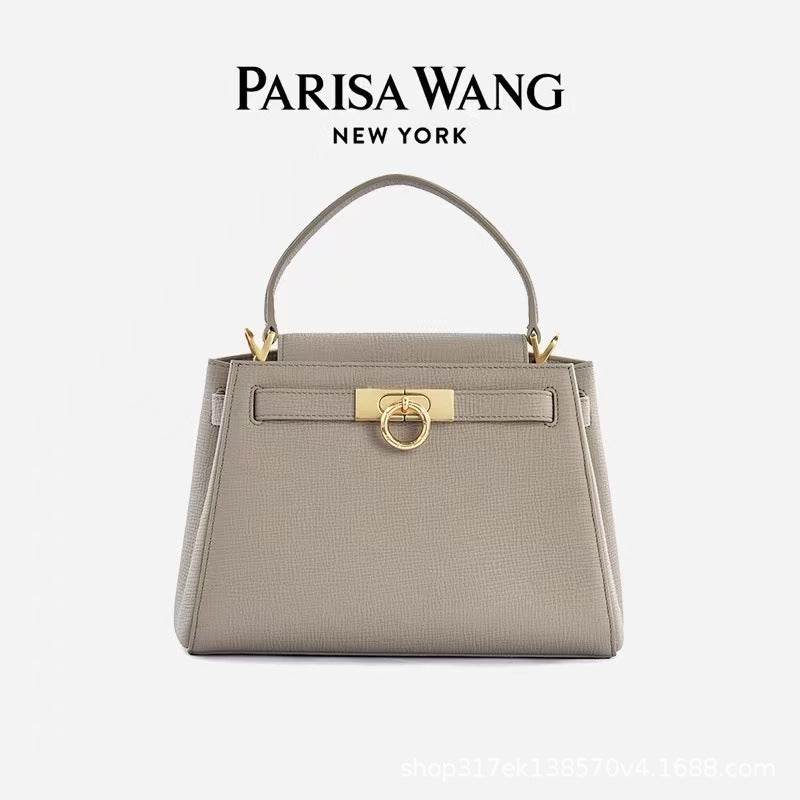 Leather Handbag  Madison Shoulder Tote Bag