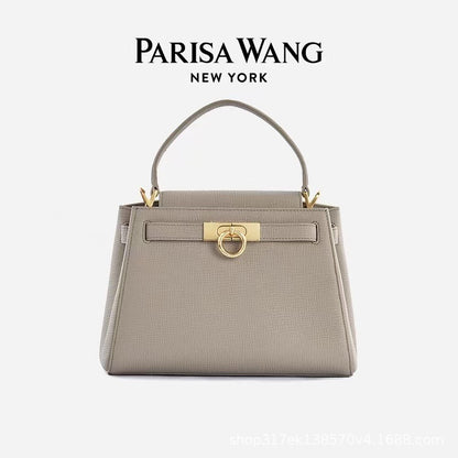 Leather Handbag  Madison Shoulder Tote Bag