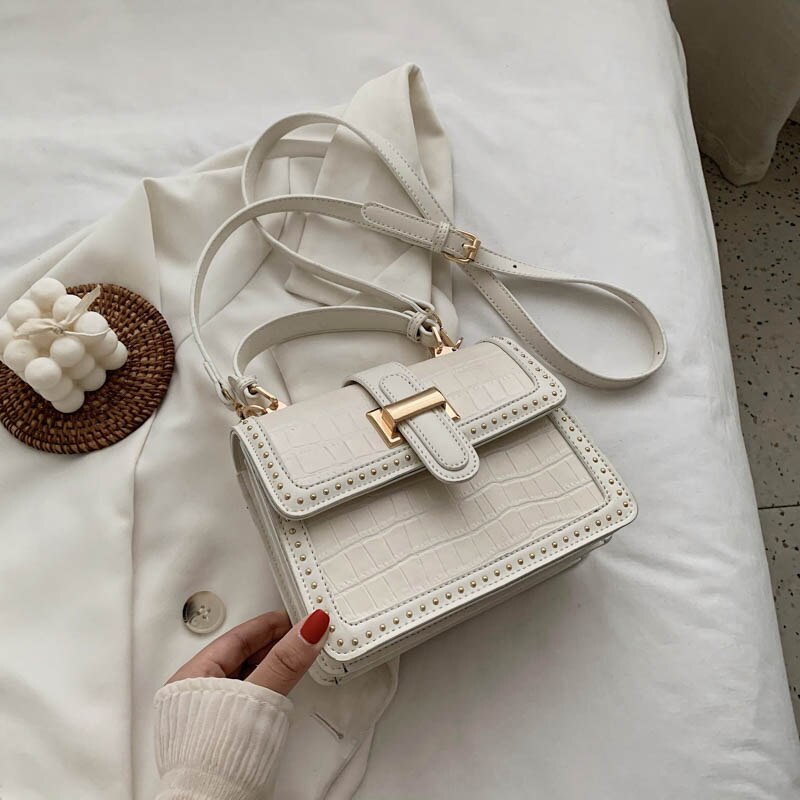 Stone Top Handle Bags