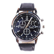 Blue Light Glass Wrist Watch Men