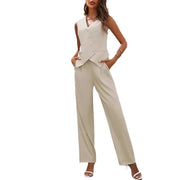 Woman Staight Trousers Suits