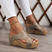 Women's Peep Toe Wedge