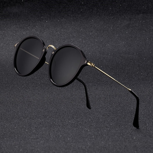 Round Metal Sunglasses For Men