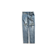 Zipper trousers jeans