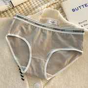 Mid-Waist Breathable Cotton Underwear