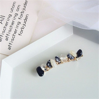 Spring clip hairpin