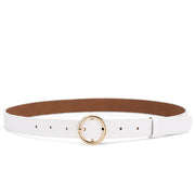 Women's Versatile Round Buckle Belt