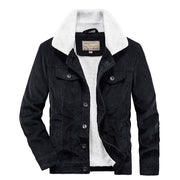 Winter Corduroy Coat Cotton-padded Jacket For Men