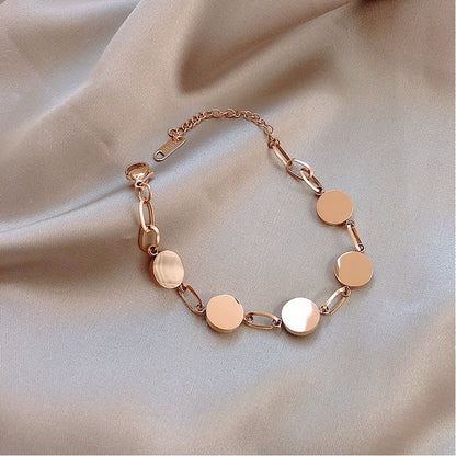 Stainless Steelblack and white Bracelet For Women