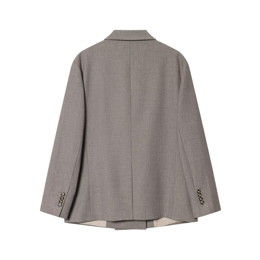 Double-Breasted Women's Pants Suit