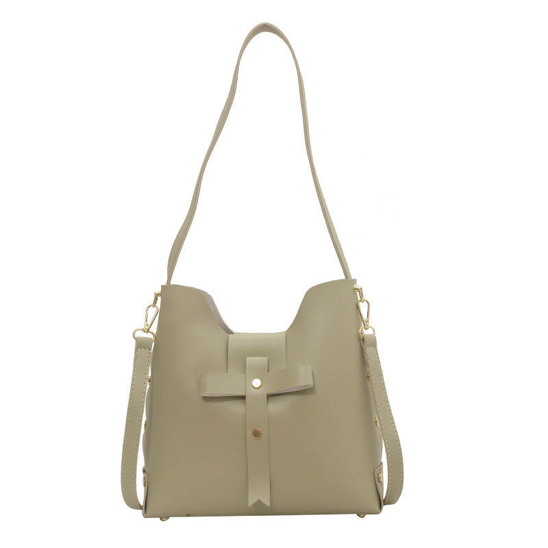 Large Capacity Bucket Shoulder Bag
