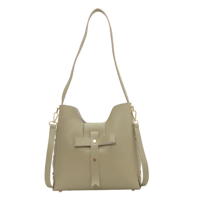 Large Capacity Bucket Shoulder Bag