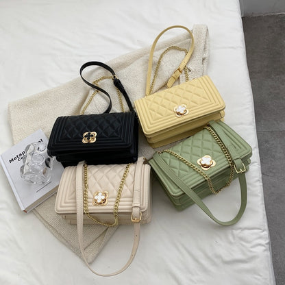 Rhombus shoulder bags