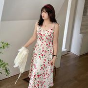 Women's Knee-length Floral Dresses