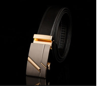 Men's Leather Automatic Belt