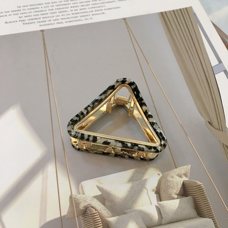 Triangle Hair Claw Clamps