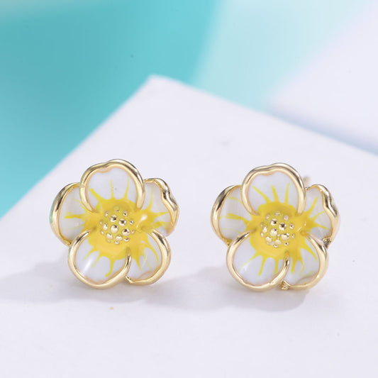 All-Match Flower Earrings