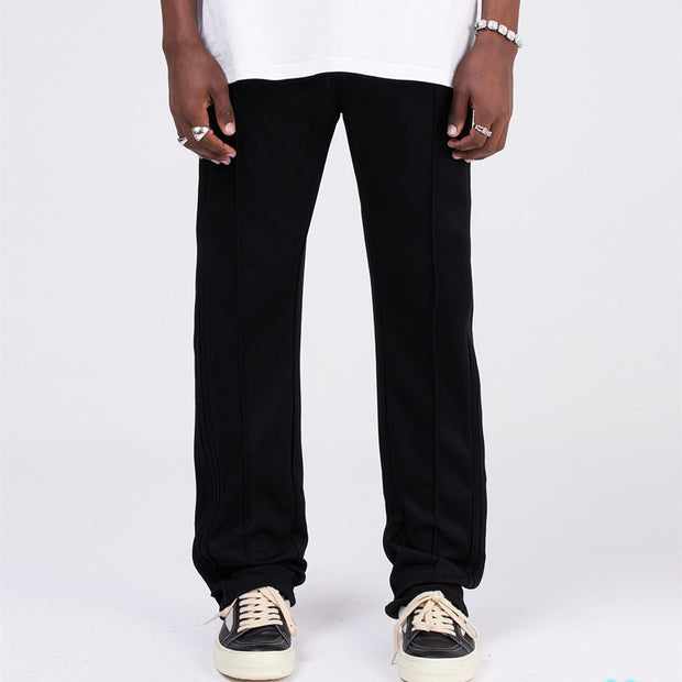 Men Striped Lightweight Breathable Casual Pants For Men