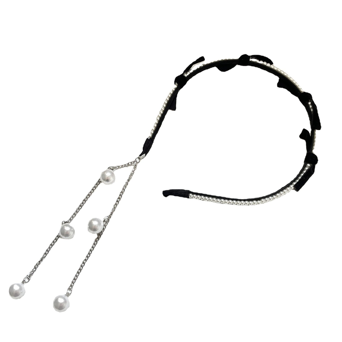Women's vintage Pearl Hair Headband