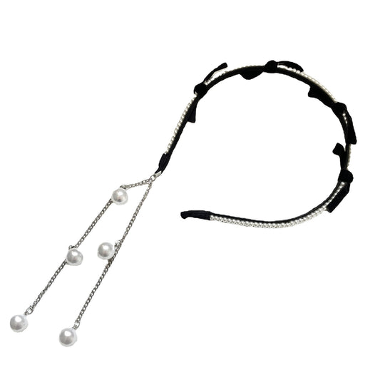 Women's vintage Pearl Hair Headband