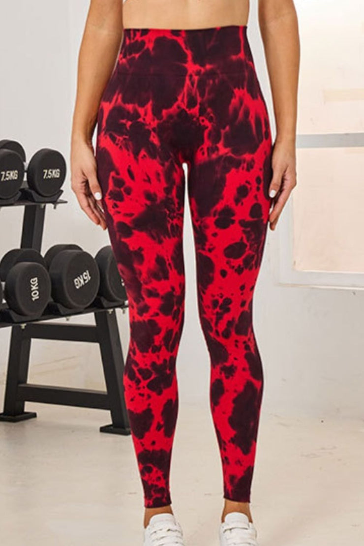 Tie-Dye High Waist Active Leggings