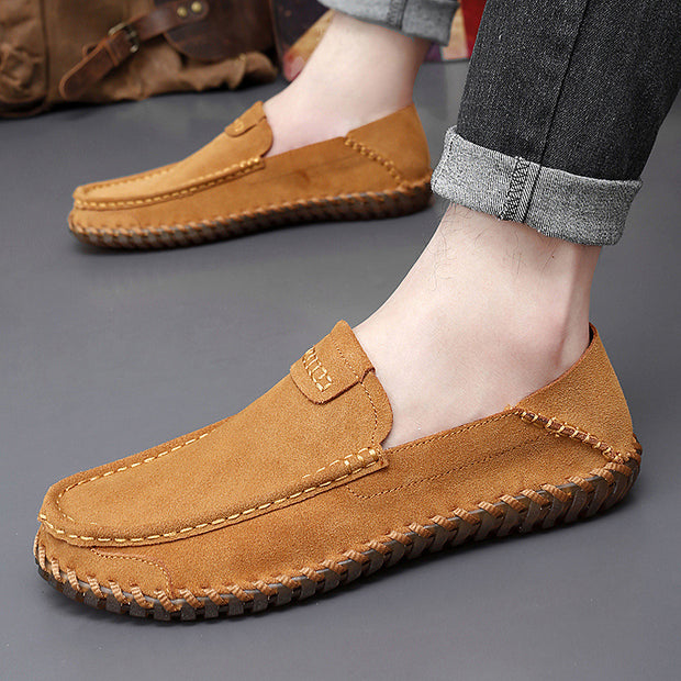 Autumn Leather Slip-on Lazy  Men Loafers